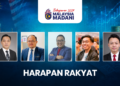 Dari kiri: Profesor Madya Dr Shahsuzan Zakaria, Dr Muhammad Syukri Abdullah, Ariff Khalid, Yusrie Mohd Daud, Muhamad Aidil Tasnim Roslan