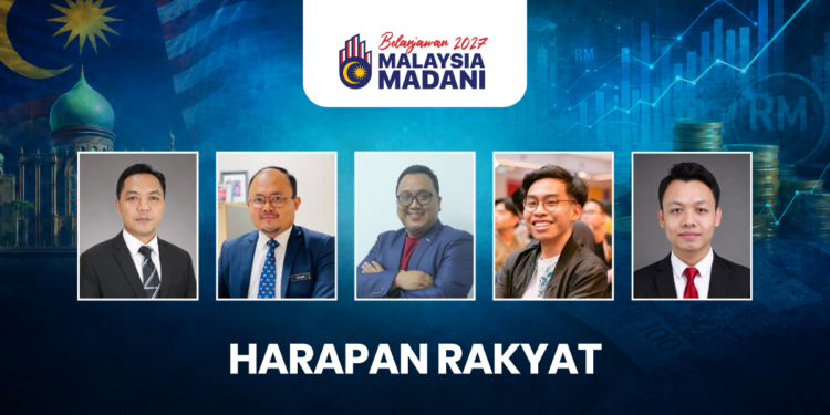 Dari kiri: Profesor Madya Dr Shahsuzan Zakaria, Dr Muhammad Syukri Abdullah, Ariff Khalid, Yusrie Mohd Daud, Muhamad Aidil Tasnim Roslan
