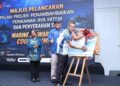 Datuk Luqman Ahmad, Timbalan Ketua Setiausaha (Pembangunan), Kementerian Pertanian dan Keterjaminan Makanan (KPKM) ketika merasmikan Majlis Pelancaran Pelan Projek Penambahbaikan Pengurusan Ikan Aya Hitam dan Penyerahan Sijil MSC sempena Pameran Pertanian, Hortikultur dan Agropelancongan Malaysia (MAHA) 2026 di MAEPS
